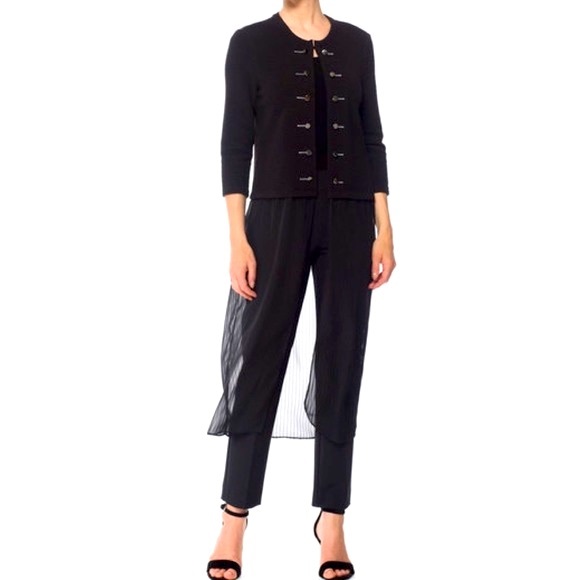 Joseph Ribkoff Jackets & Blazers - Like NEW 🌸Gorgeous Black Long JR Cover Up